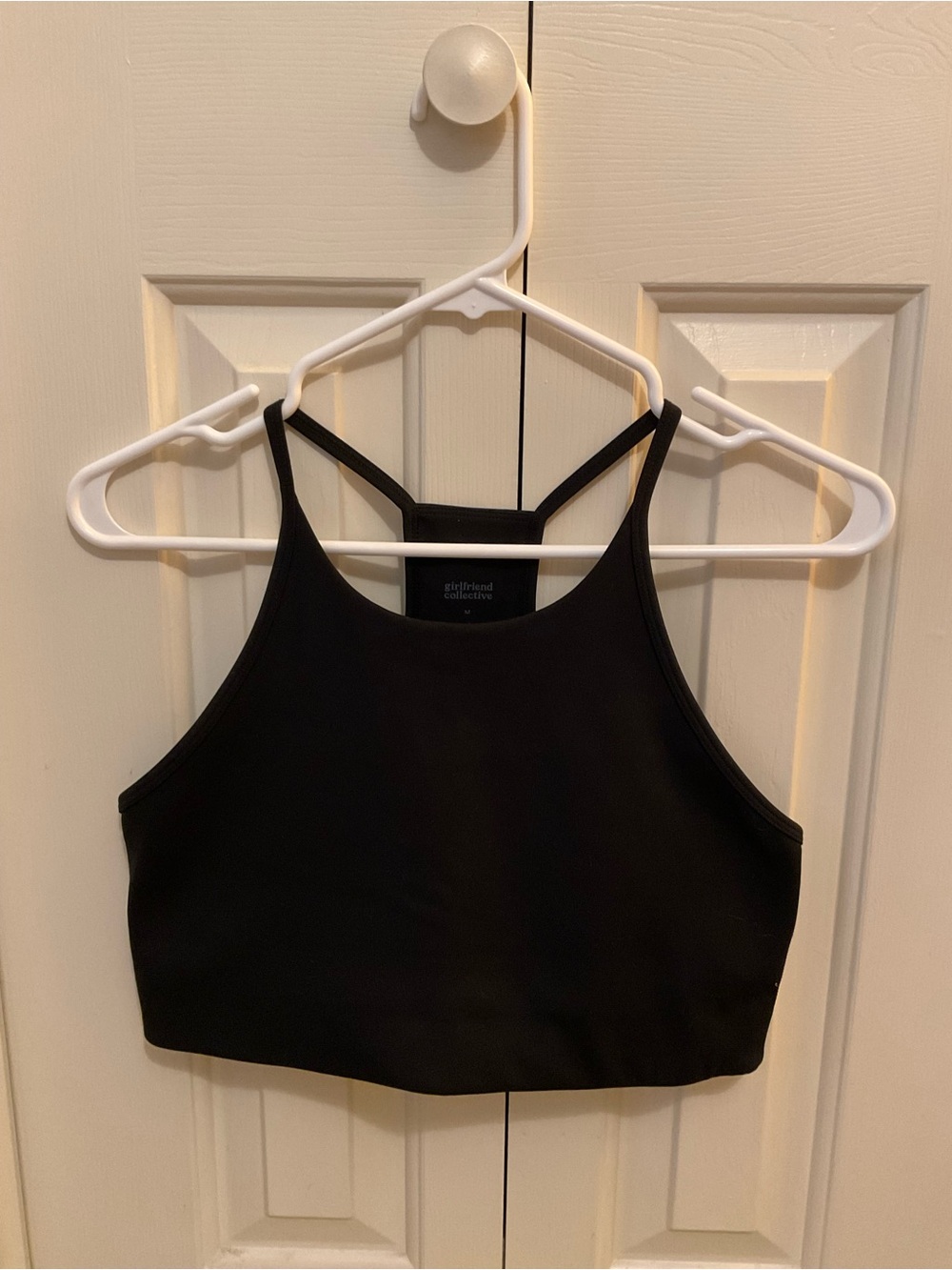Girlfriend Collective | Cleo Bra/Top (Medium) | Black